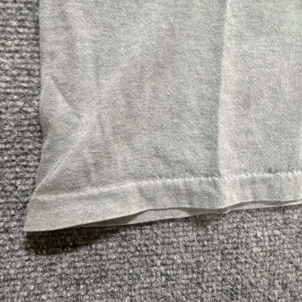 VTG Gone Diving T-shirt Men's M Single Stitch Gray Y2K Faded 90s TNF Sportswear - Picture 9 of 9